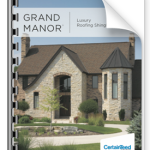 Grand Manor roof shingle brochure